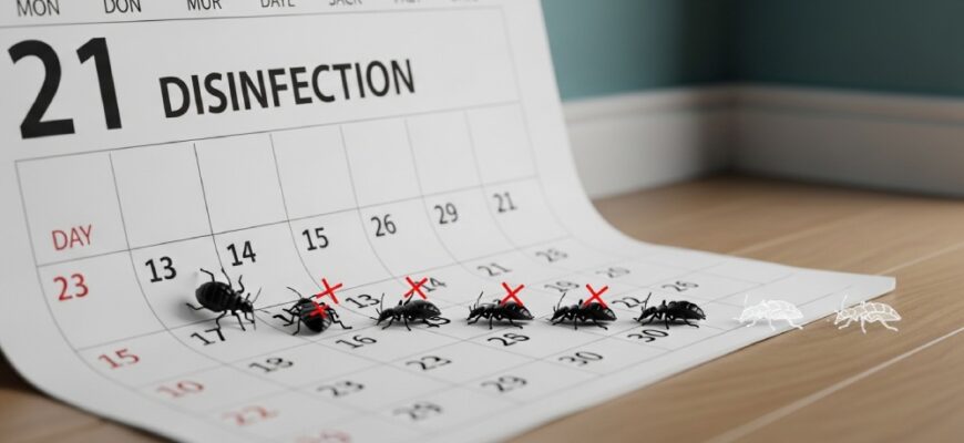 Через сколько дней после обработки умирают клопы