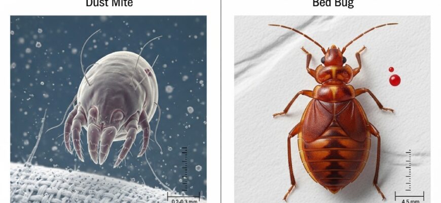 Чем отличается постельный клещ от клопа