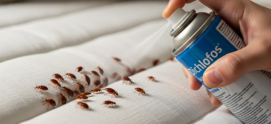 Убивает ли дихлофос клопов