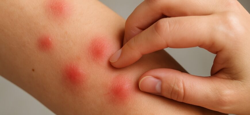 Через сколько начинает чесаться укус клопа